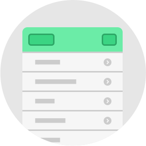 Interface personalizada existente