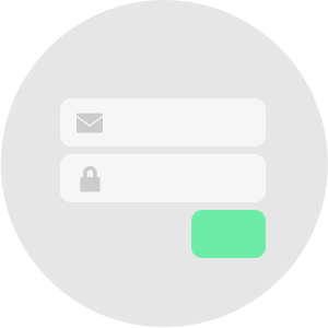 Inclue s� um login com email