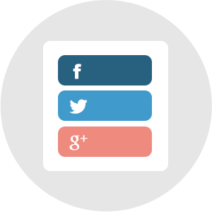 Inclui um sistema de login em rede social e email